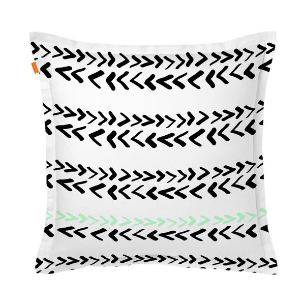 Federa in cotone Forward, 60 x 60 cm - Blanc