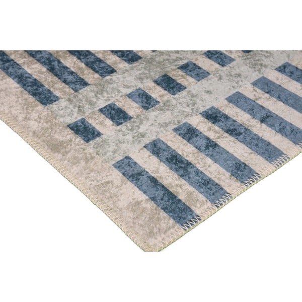 Tappeto blu/grigio 230x160 cm - Vitaus-image-2