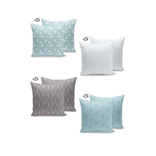 Set di 4 federe Marine, 45 x 45 cm - Kate Louise-image-1