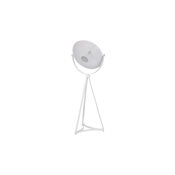Lampada da terra bianca soffiata - BePureHome-image-3