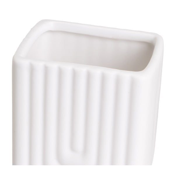 Set di accessori per il bagno bianco in ceramica – Casa Selección-image-1