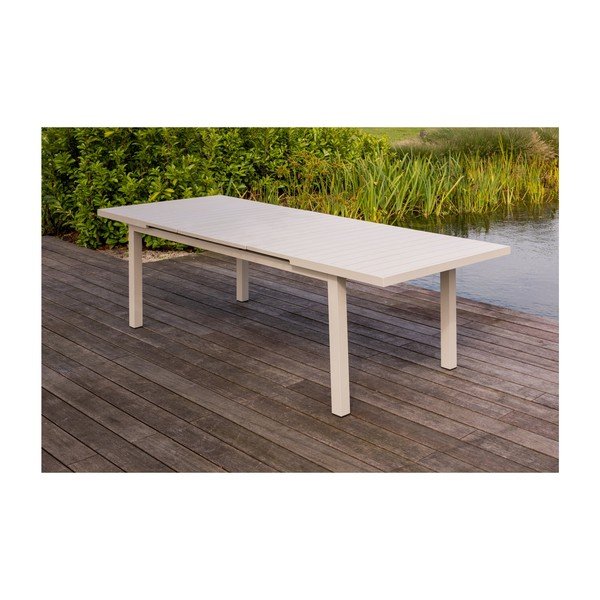Tavolo da pranzo da giardino in alluminio 100x180 cm Mobile - Exotan-image-2