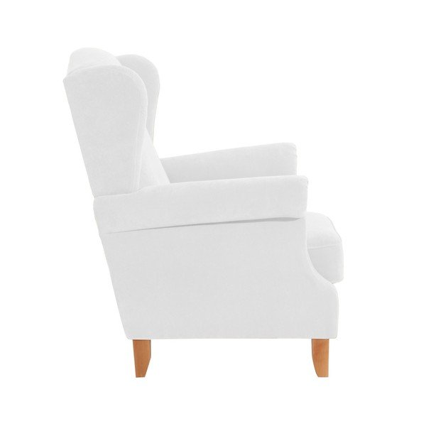 Poltrona crema Verita Velor - Max Winzer-image-1