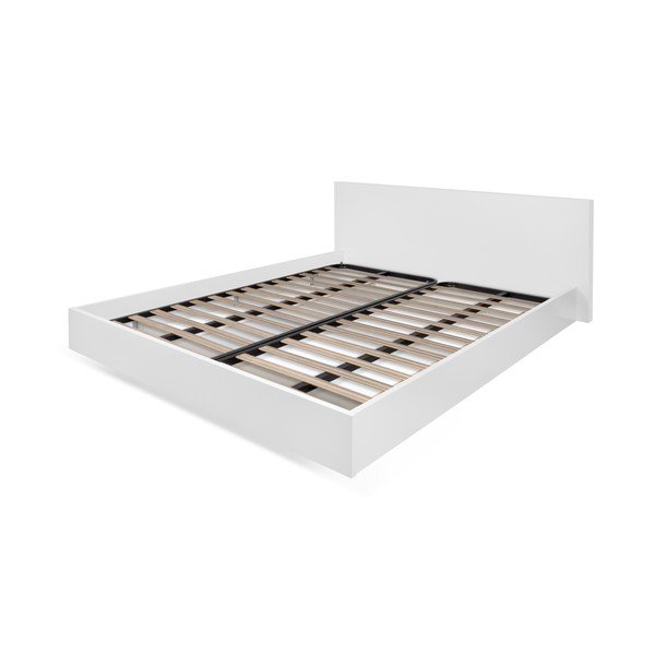 Letto bianco, 160 x 200 cm Float - TemaHome
