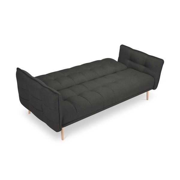 Divano letto grigio scuro Canna - Mazzini Sofas-image-4
