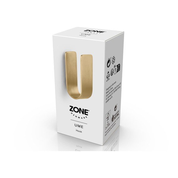 Gancio da parete dorato in acciaio inox Ume – Zone-image-3