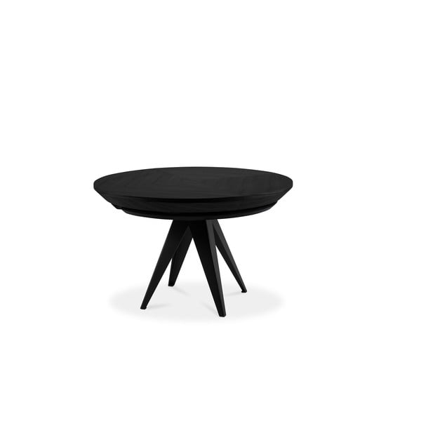 Tavolo pieghevole in rovere nero, ø 120 cm Magnus - Windsor & Co Sofas
