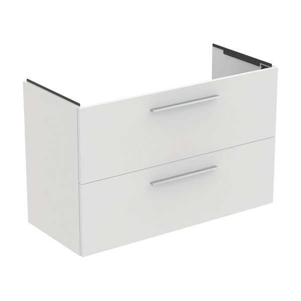 Mobile da lavabo bianco a sospensione 100x63 cm i.Life A - Ideal Standard-image-2
