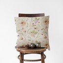 Federa di lino natalizia Jingle Bells, 40 x 40 cm Christmas Print Natural - Linen Tales