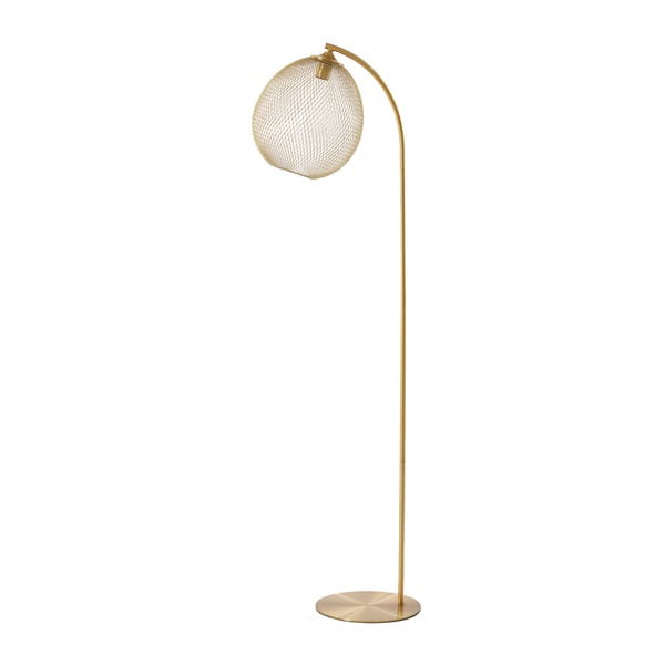 Lampada da terra color oro (altezza 160 cm) Moroc - Light & Living