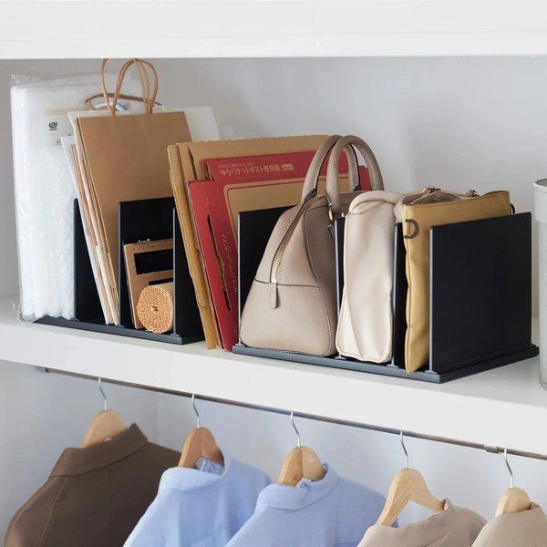 Organizer per armadi per borse in plastica Tower – YAMAZAKI-image-1