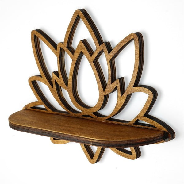 Ripiano in colore naturale 33 cm Lotus - Kalune Design-image-2