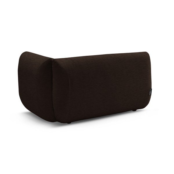 Modulo divano in velluto a coste marrone scuro (angolo destro) Lecomte - Bobochic Paris-image-3