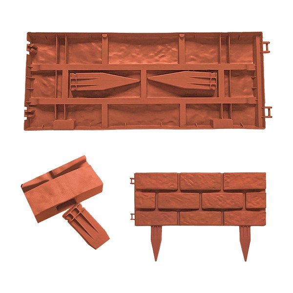 Set di 4 pezzi recinzione per coltivazioni - Garden Pleasure-image-2