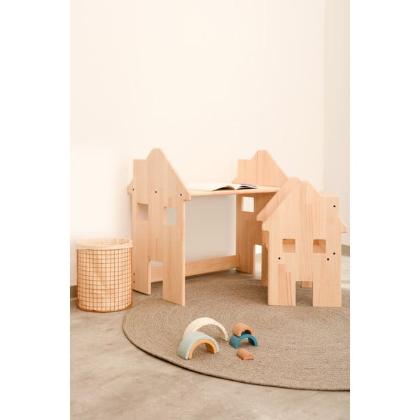 Tavolo per bambini in pino HappyHouse - Little Nice Things-image-4