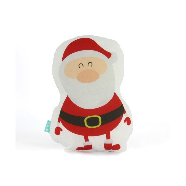 Polštářek Mr. Fox Santa, 40 x 30 cm