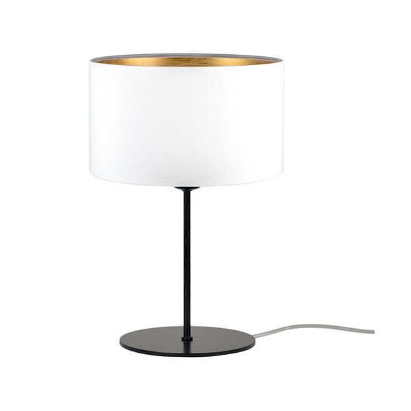 Lampada da tavolo bianca (altezza 38 cm) Tres - Sotto Luce