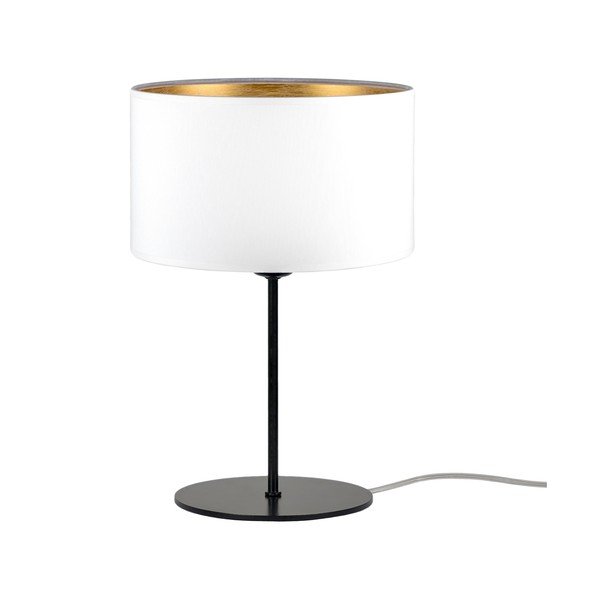 Lampada da tavolo bianca (altezza 38 cm) Tres - Sotto Luce