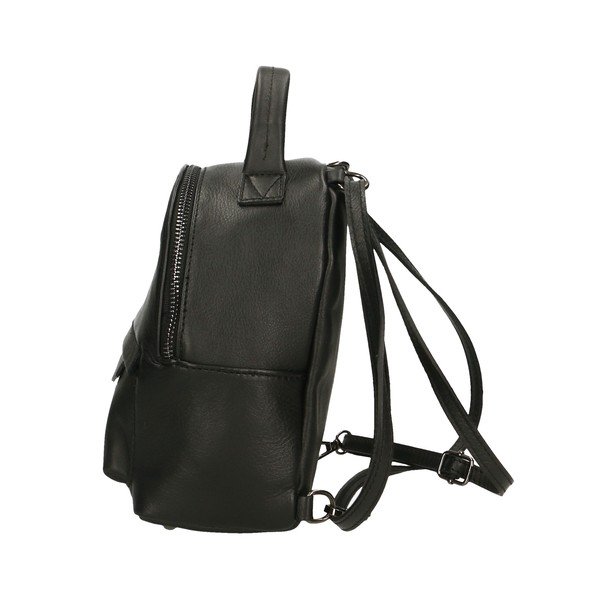 Zaino in pelle nera - Chicca Borse-image-3