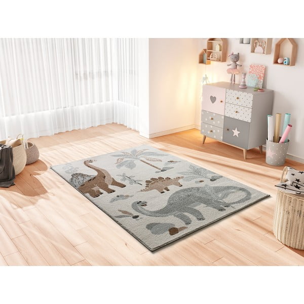 Tappeto per bambini crema 120x170 cm Beats - Universal-image-1