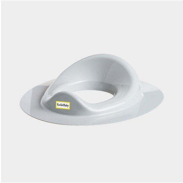 Sedile del water grigio per bambini - Rocket Baby-image-1
