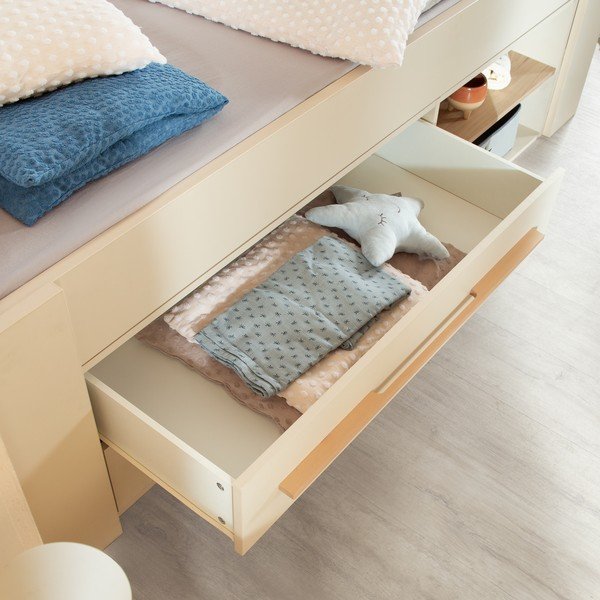 Contenitore sottoletto per bambini beige Flexi Grow – Roba-image-1