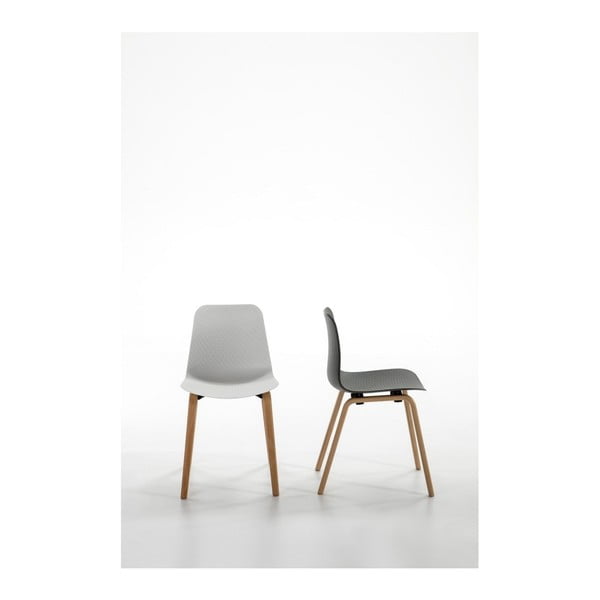 Set di 4 sedie da pranzo bianche Keira - Marckeric-image-4