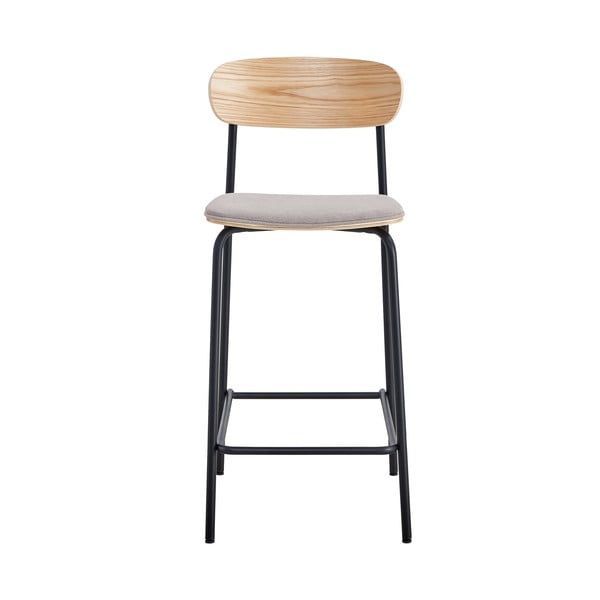 Set di sbagelli da bar neri/grigio tortora 2 pz (altezza della seduta 66 cm) Adriana – Marckeric-image-4