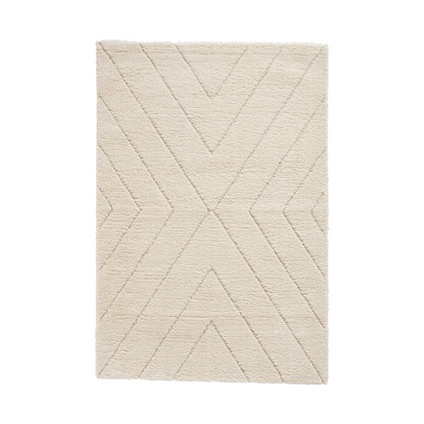 Tappeto color crema 120x170 cm Ideal Shaggy – Think Rugs