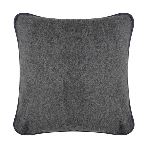 Cuscino grigio in lana merino, 80 x 80 cm - Native Natural