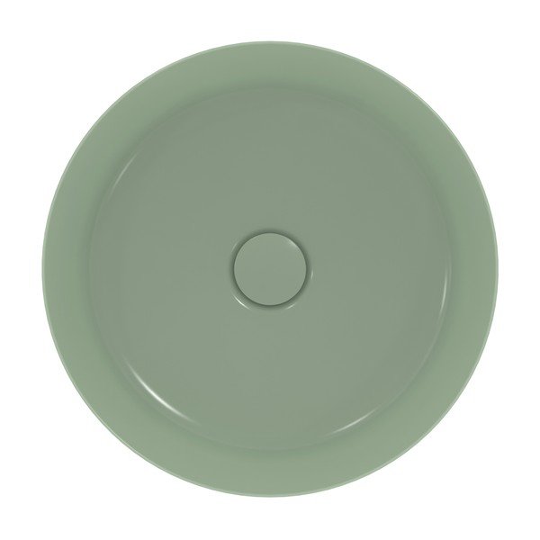 Lavabo rotondo in ceramica verde ø 40 cm Ipalyss - Ideal Standard-image-2