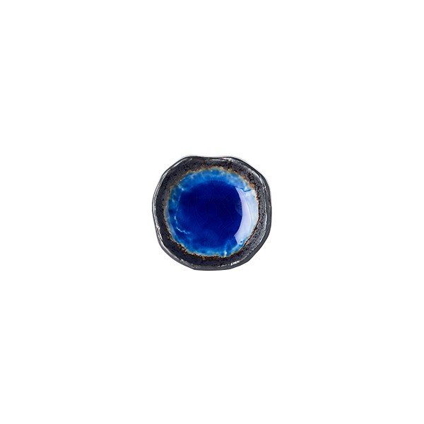 Piatto in ceramica blu, ø 9 cm Cobalt - MIJ