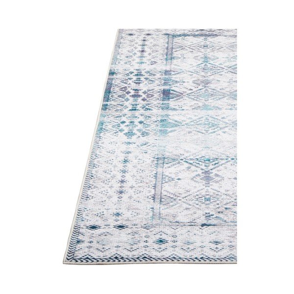 Tappeto azzurro , 80 x 150 cm Kilim - Floorita-image-4