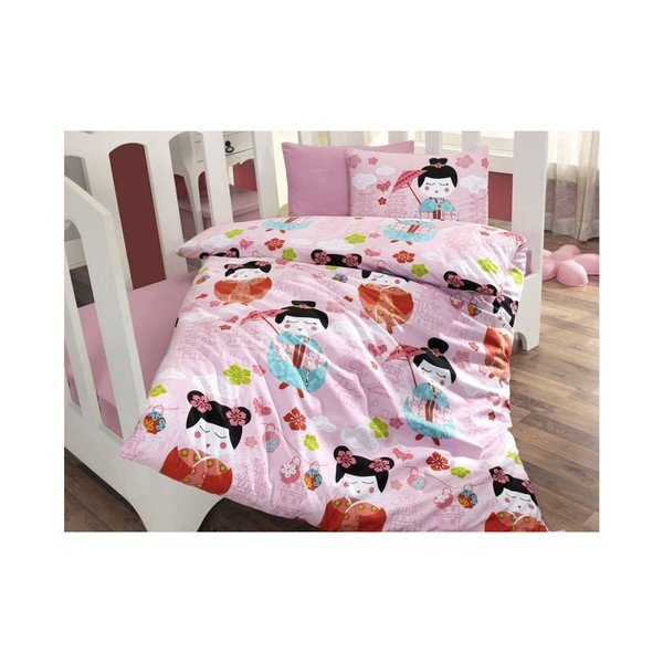 Biancheria da letto per bambini con lenzuolo Kucuk, 100 x 150 cm - Mijolnir