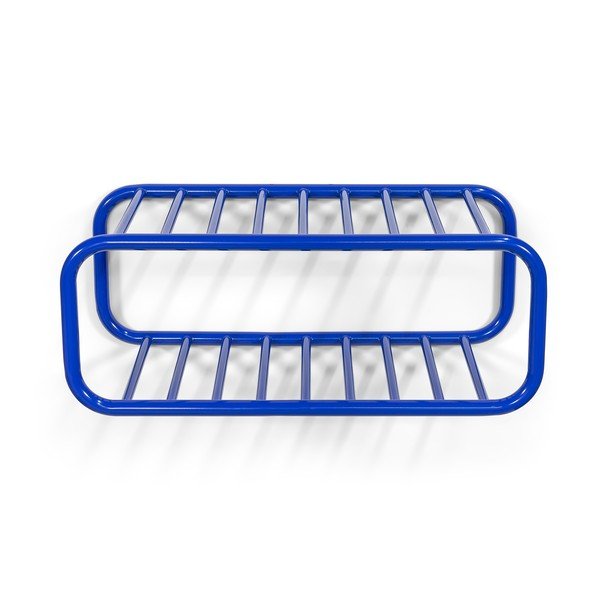 Scarpiera blu in metallo da parete 72x28x35 cm Retro – Spinder Design-image-2