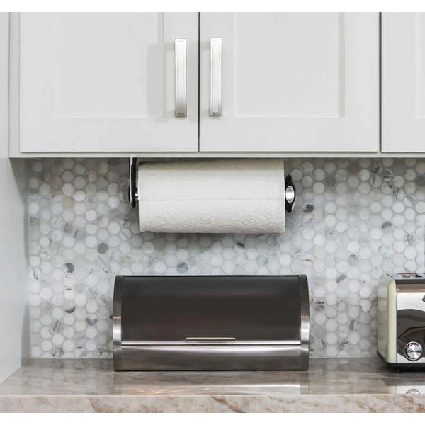 Supporto in acciaio a parete per asciugamani da cucina - simplehuman-image-1