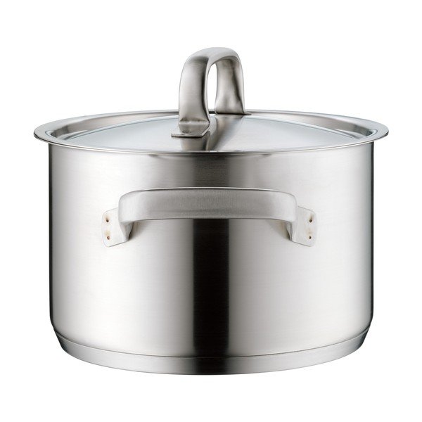 Pentola in acciaio inox con coperchio Cromargan® , ⌀ 20 cm Gourmet Plus - WMF-image-2