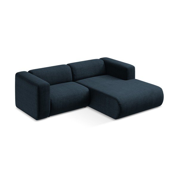 Divano angolare blu (con penisola a destra/con chaise lounge) Ekahi – Makamii-image-3