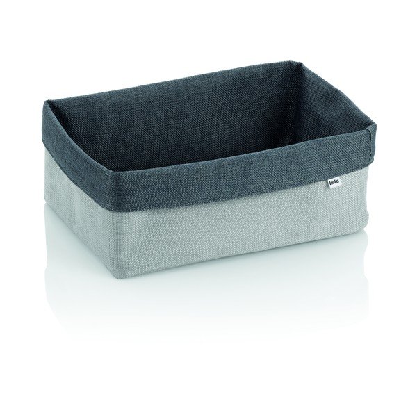 Organizzatore bagno grigio Rock, 29,5 x 20,5 cm Palma - Kela