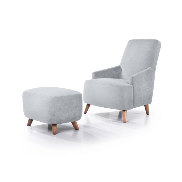 Pouf grigio chiaro Slope - Scandic-image-3