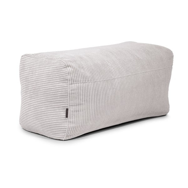 Puof a sacco color menta con rivestimento in velluto a coste Plus 100 Lounge – SLOWDOWN-image-4