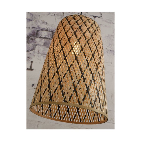 Lampada a sospensione in bambù , ⌀ 34 cm Kalimantan - Good&Mojo-image-3