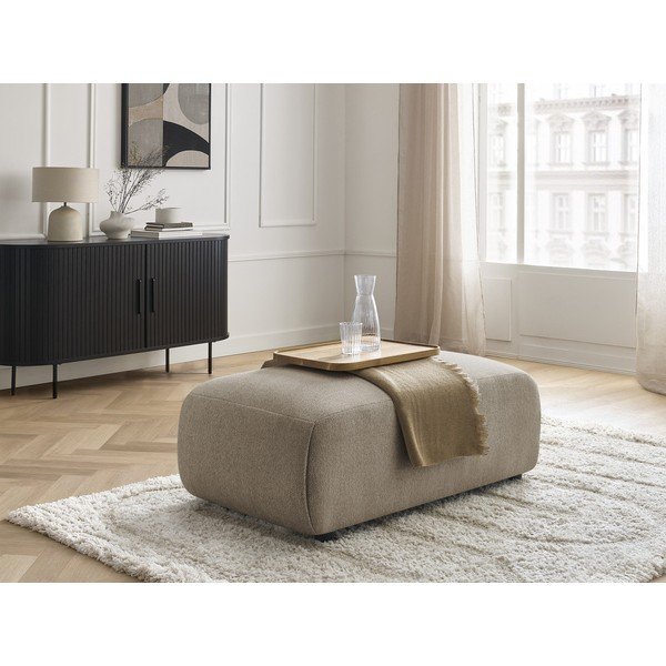 Poggiapiedi componibile grigio tortora Jana – Bobochic Paris-image-1