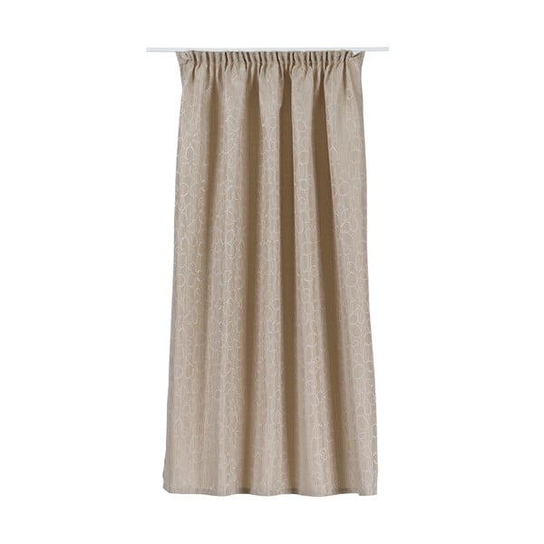 Tenda beige 140x160 cm Florette - Mendola Fabrics-image-2