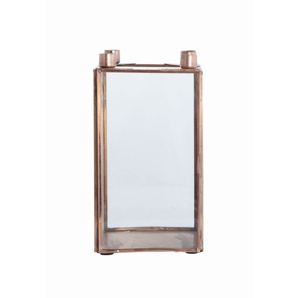 Svícen Copper, 10x18 cm