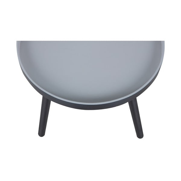 Tavolino nero , ø 41 cm Sasha - WOOOD-image-2