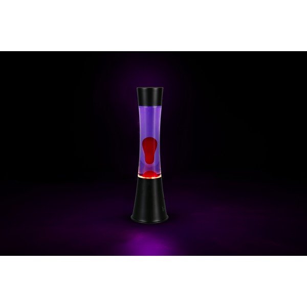 Lava lamp LED nera (altezza totale 39,5 cm) Etna – Reality-image-2