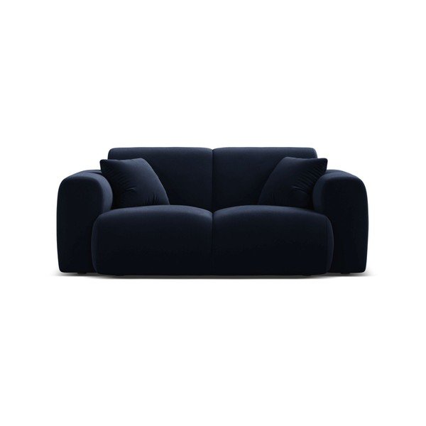 Divano blu scuro con rivestimento in velluto 170 cm Molino – Micadoni -image-2