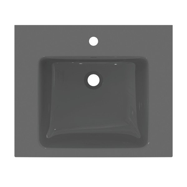 Lavabo in ceramica grigia 61x51 cm i.Life B - Ideal Standard-image-2