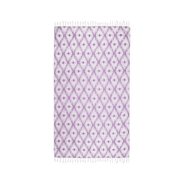 Telo hammam viola Calypso, 165 x 100 cm Cotton Collection - Kate Louise-image-1